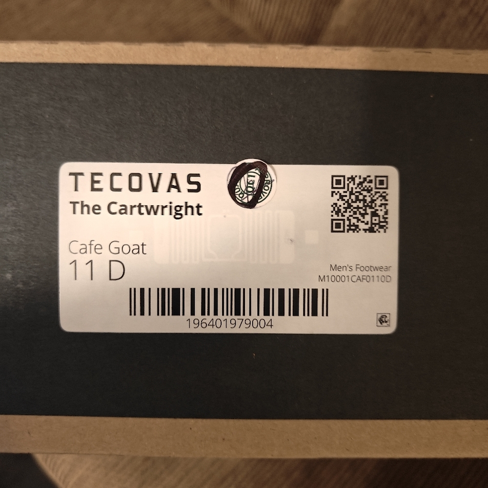 Tecovas The Cartwright Cafe Goat Cowboy Boots Genuine Leather Men's Size 11D NWT - Picture 9 of 9